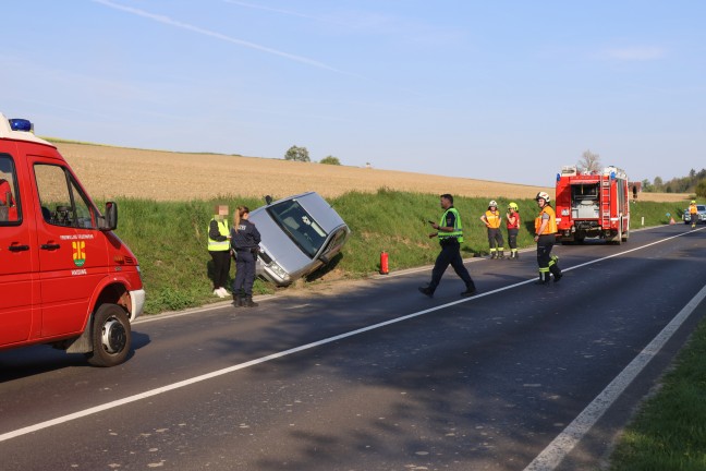 Verkehrsunfall im dichten Abendverkehr auf Innviertler Strae bei Krenglbach sorgte fr Stau