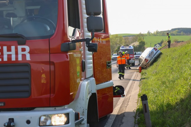 Verkehrsunfall im dichten Abendverkehr auf Innviertler Strae bei Krenglbach sorgte fr Stau