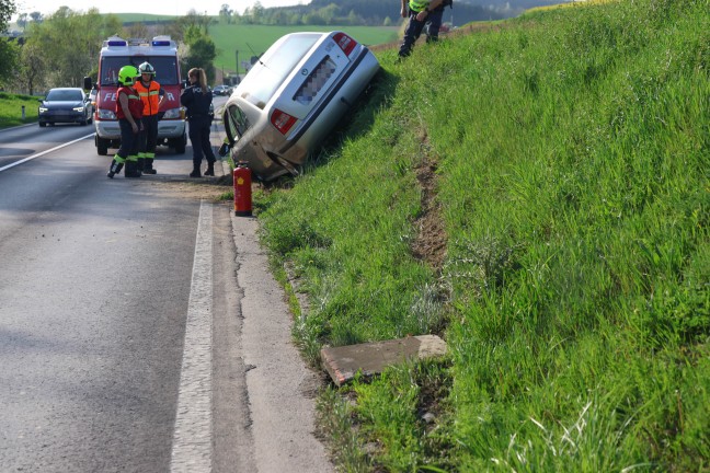 Verkehrsunfall im dichten Abendverkehr auf Innviertler Strae bei Krenglbach sorgte fr Stau