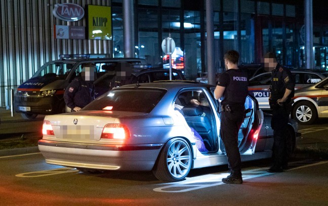 Groteils ruhig: Einige Amtshandlungen und Anzeigen bei Tuning-Treffen in Braunau am Inn