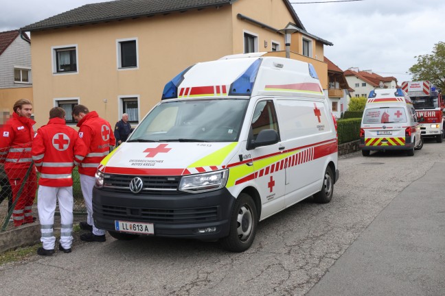 Ein Todesopfer bei Kellerbrand in einem Wohngebude in Enns