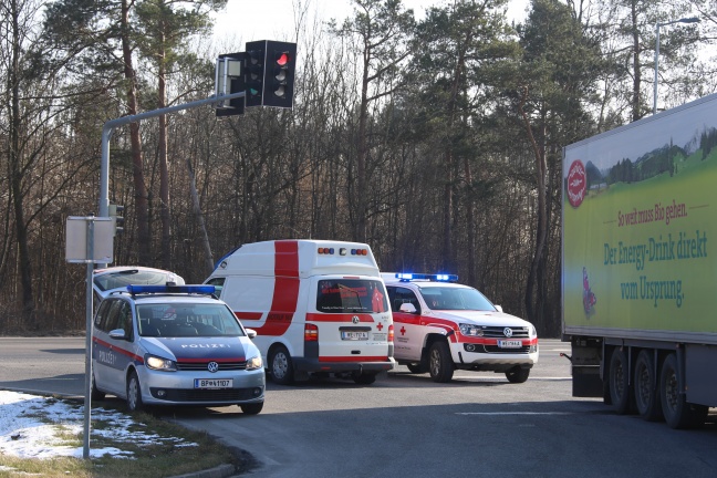 Notarzteinsatz nach Verkehrsunfall in Gunskirchen