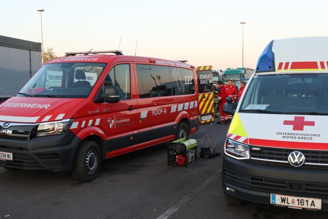 Drohnen im Einsatz: Personensuche nach davongelaufenem Unfalllenker am Voralpenkreuz bei Sattledt