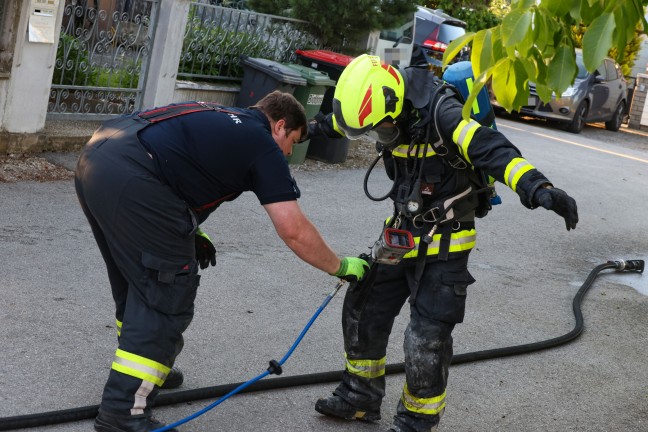 Brand im Bereich des Dachbodens eines Wohnhauses in Asten