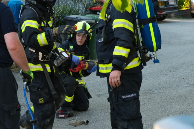 Brand im Bereich des Dachbodens eines Wohnhauses in Asten