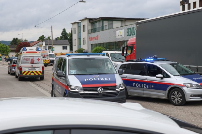 Tdlicher Arbeitsunfall: Arbeiter (18) starb nach Absturz auf Baustelle in Linz-Kaplanhof im Klinikum