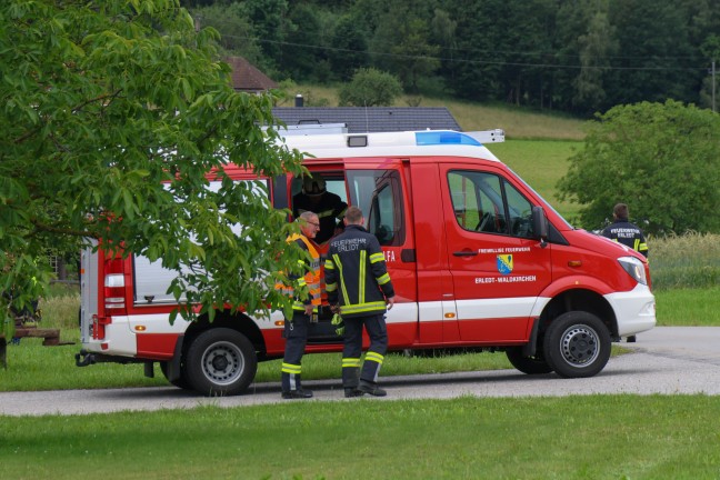 Reanimation: Kind auf Bauernhof in Waldkirchen am Wesen eingeklemmt und schwer verletzt