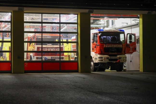 Kleiner Brand lste kurzzeitig groen Alarm fr die Feuerwehr in Ottnang am Hausruck aus