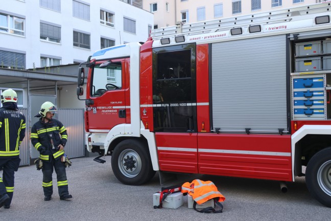 Cobra-Einsatz in einem Alten- und Pflegeheim in Wels-Innenstadt