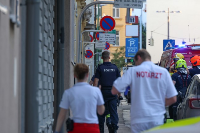 Cobra-Einsatz in einem Alten- und Pflegeheim in Wels-Innenstadt