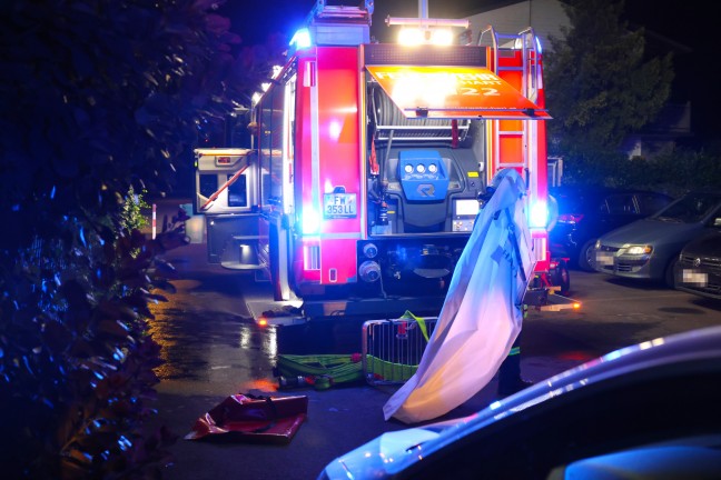 Vier Katzen evakuiert: Kchenbrand in einer Wohnung in Leonding noch rechtzeitig gelscht