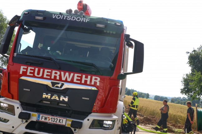 Vier Feuerwehren bei Brand in einem Zimmer in Ried im Traunkreis im Einsatz