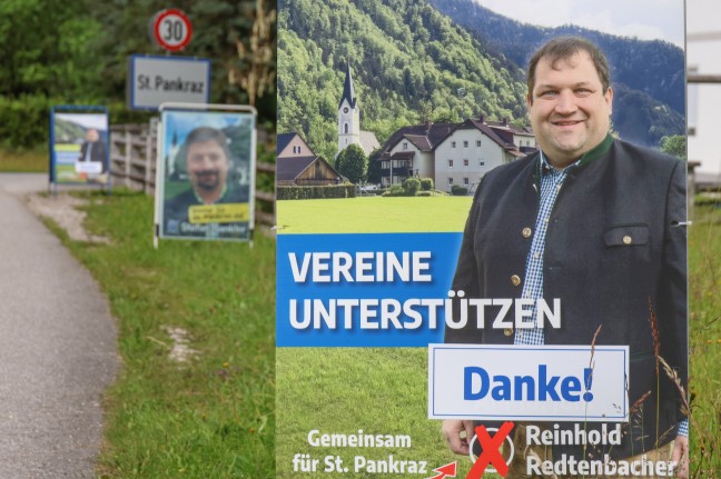 Stichwahl: Reinhold Redtenbacher (FP) zum Brgermeister von St. Pankraz gewhlt