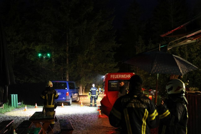 Bergsteigerin abgngig: Groe Suchaktion der Bergrettung, Feuerwehr und Polizei in Grnau im Almtal