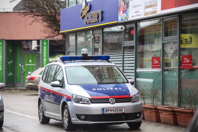 Raubüberfall auf Wettbüro in Traun