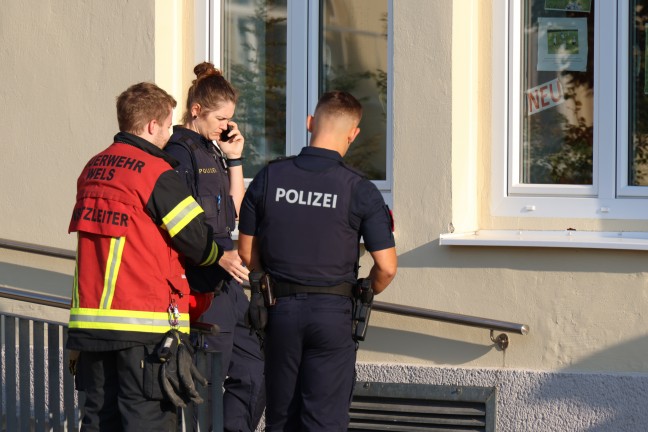 Lautes Piepsen lste Einsatz von Feuerwehr und Polizei in Wels-Lichtenegg aus