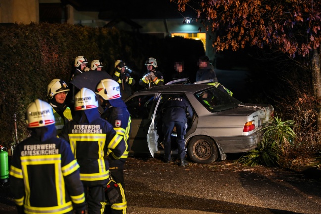 Verkehrsunfall auf der Innviertler Straße bei Grieskirchen