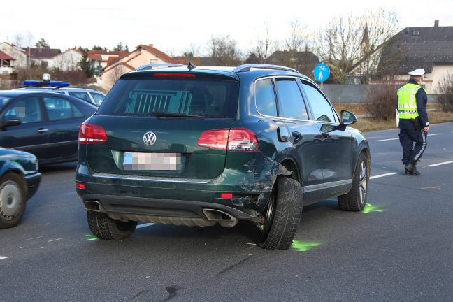 Verkehrsunfall in Marchtrenk forderte zwei Verletzte