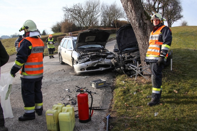 Verkehrsunfall in Weikirchen an der Traun endet glimpflich