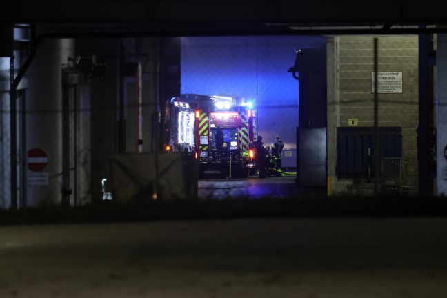 Brand bei einem Unternehmen in Kirchdorf an der Krems