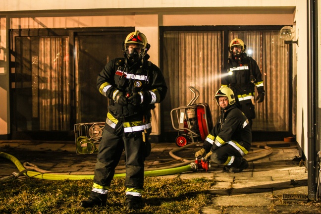 Todesopfer bei Brand in einem Einfamilienhaus in Wels