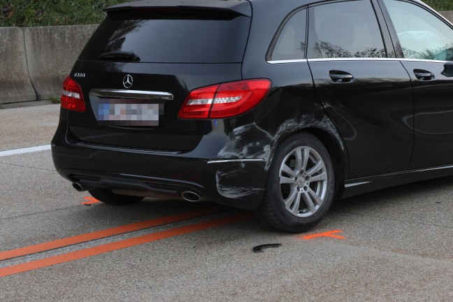 Sechs teils Schwerverletzte bei Crash auf Pyhrnautobahn in Micheldorf in Obersterreich
