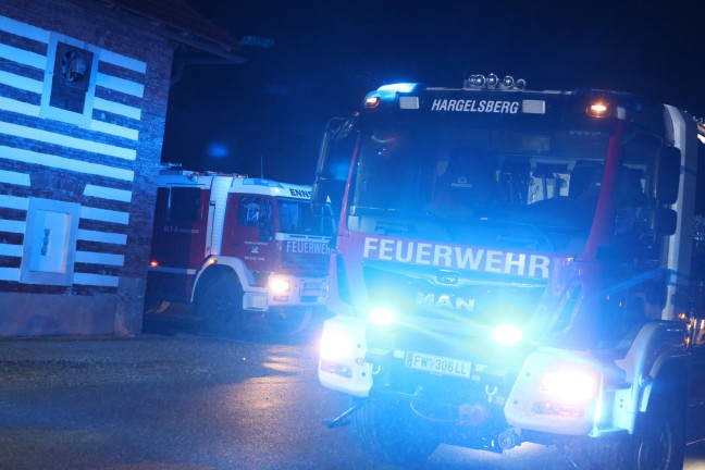 Drei Feuerwehren bei kleinerem Brand auf Bauernhof in Enns im Einsatz