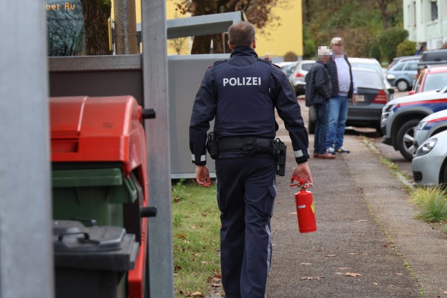 Kchenbrand in einer Wohnung eines Mehrparteienwohnhauses in Gmunden