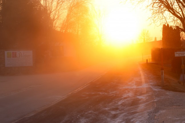 13 Kilometer lange lverschmutzung sorgte fr Einsatz von vier Feuerwehren und Straenmeisterei