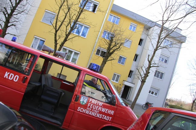 Angebranntes Kochgut sorgte für Einsatz der Feuerwehr in Schwanenstadt