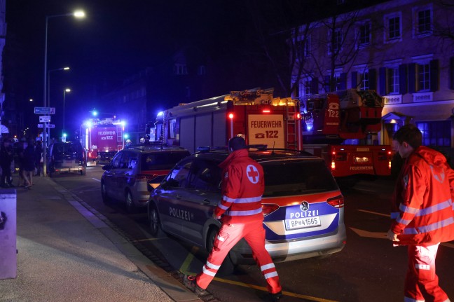 Brand in einer Sozialeinrichtung f�r Asylwerberinnen und Asylwerber in Wels-Innenstadt
