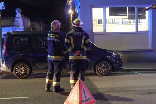 Brand in einer Sozialeinrichtung f�r Asylwerberinnen und Asylwerber in Wels-Innenstadt