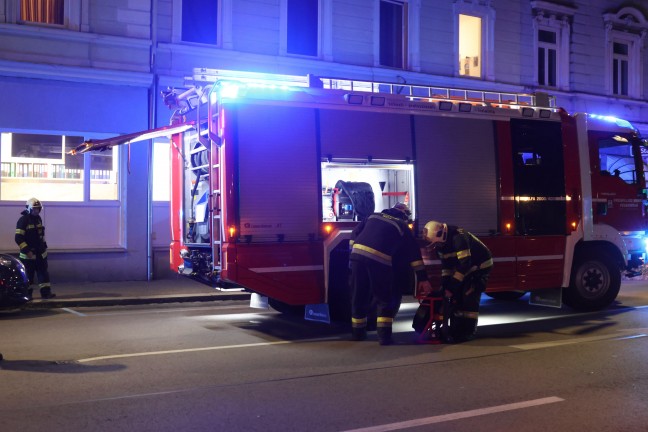 Brand in einer Sozialeinrichtung f�r Asylwerberinnen und Asylwerber in Wels-Innenstadt