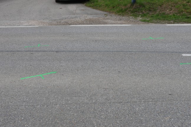 Verfolgungsfahrt mit gestohlenem Auto endete bei Wartberg an der Krems in Verkehrsunfall