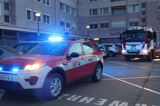 Brandverdacht: Intensiver Kochgeruch in einem Mehrparteienhaus in Thalheim bei Wels lste Alarm aus