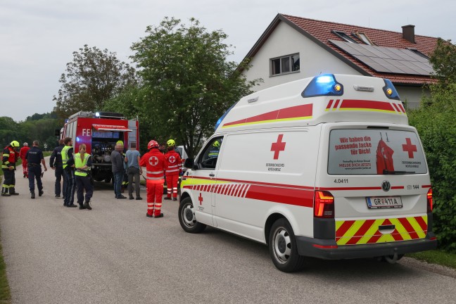 Drei Feuerwehren bei Brand in einem Wohngebude in St. Thomas im Einsatz