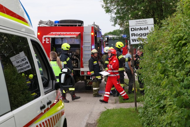 Drei Feuerwehren bei Brand in einem Wohngebude in St. Thomas im Einsatz