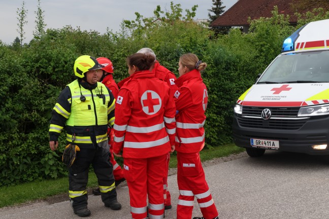 Drei Feuerwehren bei Brand in einem Wohngebude in St. Thomas im Einsatz