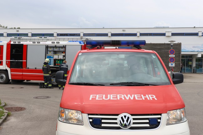 Chlorgasalarm in einem Hallenbad in Wels-Lichtenegg durch Stromausfall ausgel�st