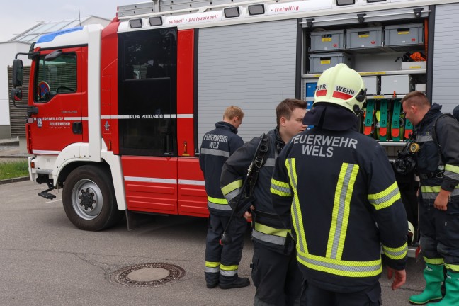 Chlorgasalarm in einem Hallenbad in Wels-Lichtenegg durch Stromausfall ausgel�st