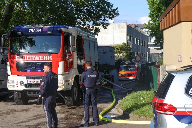 Traun: Neun- und Zehnjhriger sollen Zwlfjhrigen zu Brandstiftung in Tiefgarage angestiftet haben