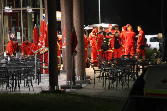Groe Suchaktion nach abgngigem Patienten (70) aus einem Rehazentrum in Bad Schallerbach