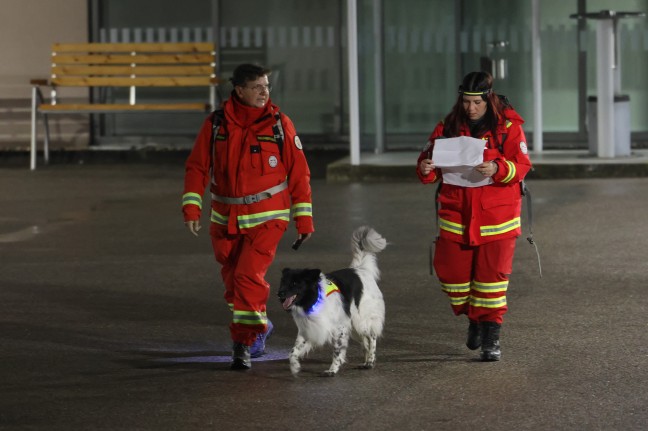 Groe Suchaktion nach abgngigem Patienten (70) aus einem Rehazentrum in Bad Schallerbach