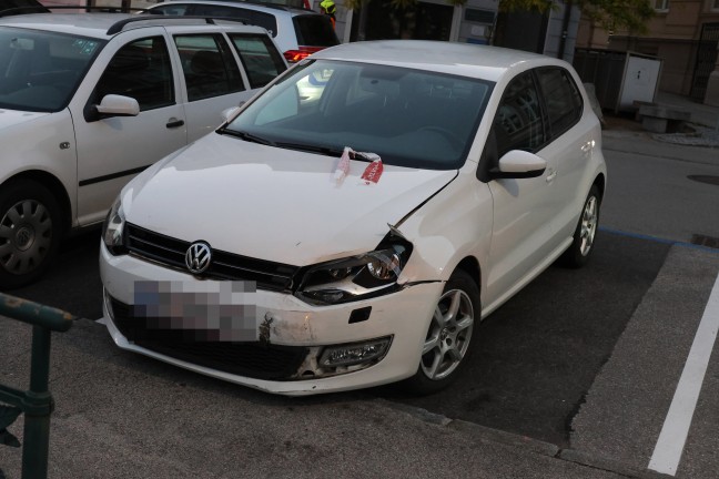Kreuzungscrash auf sogenannter "Stiftskreuzung" an der Gmundener Strae in Lambach