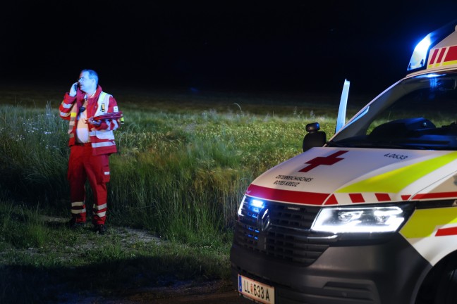 Frontalcrash auf Kremstalstrae bei Kematen an der Krems fordert fnf teils Schwerverletzte