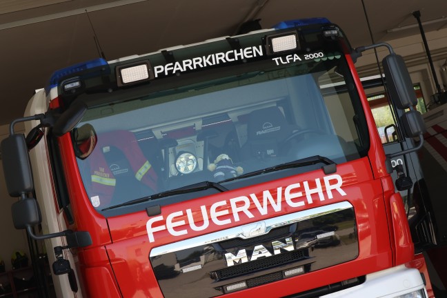 Schnelle Entwarnung nach Kchenbrand in einem Wohnhaus in Pfarrkirchen bei Bad Hall