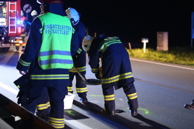 Mopedlenkerin bei Verkehrsunfall auf der Pyhrnpass Straße in Sattledt verletzt