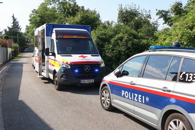 Vier Verletzte bei Brand in einem Einfamilienhaus in Edt bei Lambach