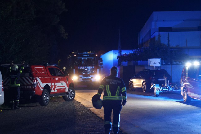 Gro�angelegte n�chtliche Suchaktion nach vermeintlich abgest�rztem Motorsegler bei Kronstorf