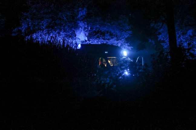 Vier Feuerwehren zu vermeintlich schwerem Unfall nach Kematen an der Krems alarmiert